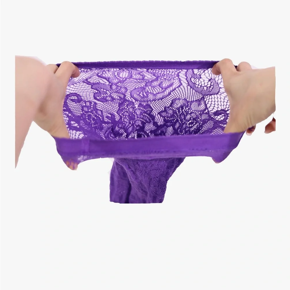 Purple Lace Women's Stockings $5 if purchased with another item